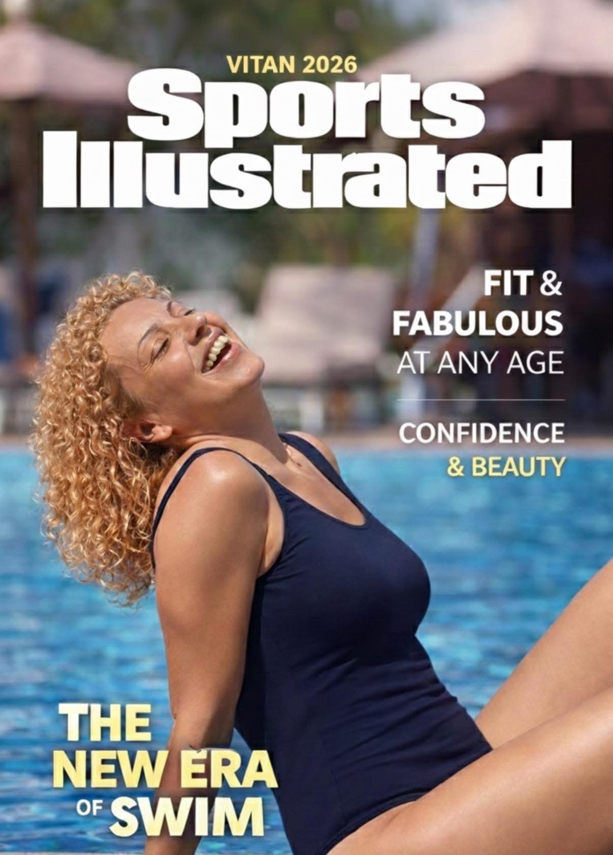 Maria pe coperta Sports Illustrated